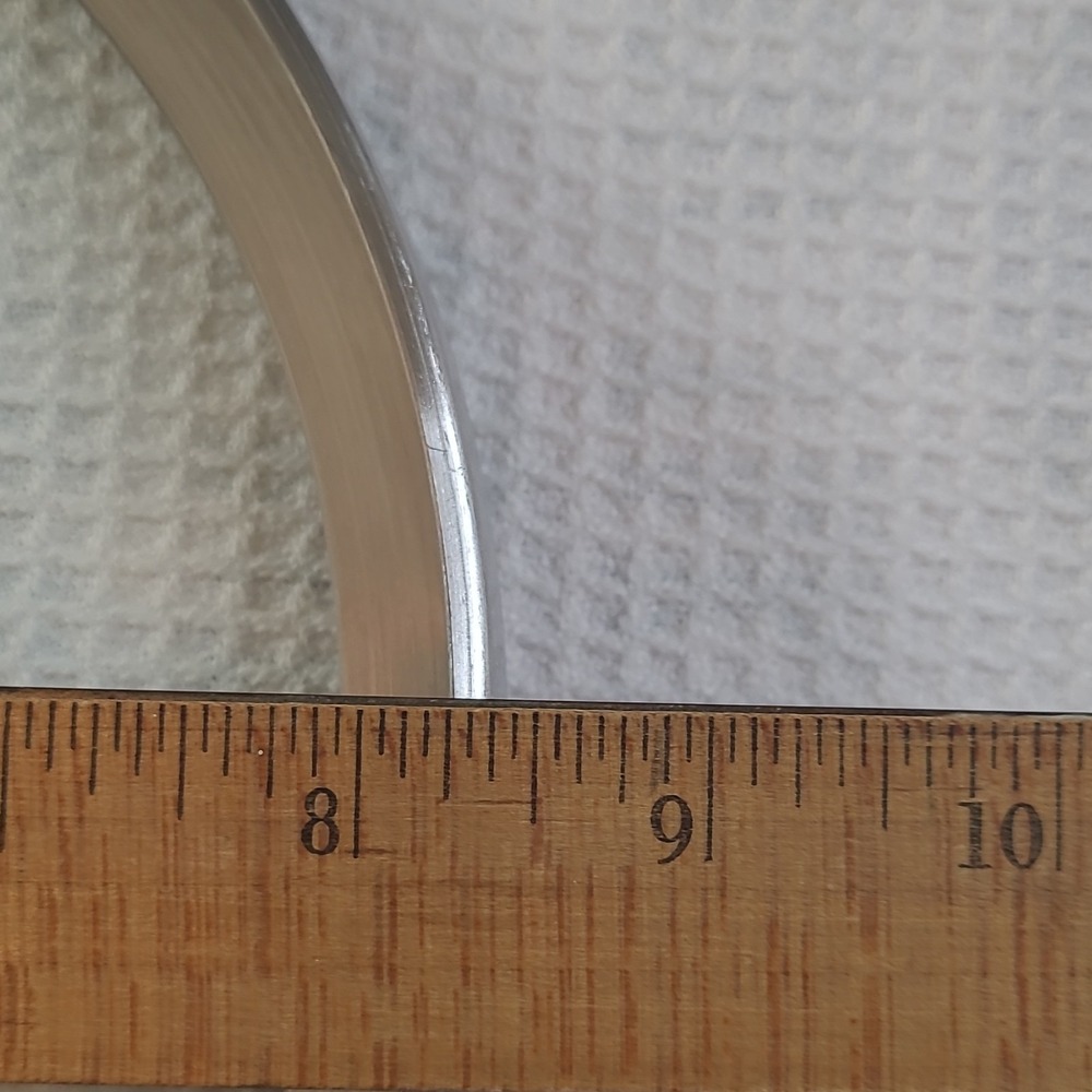 Select by Calphalon 10in Round Glass Lid Stainless Rim Heat Resistant Handle - Picture 2 of 6